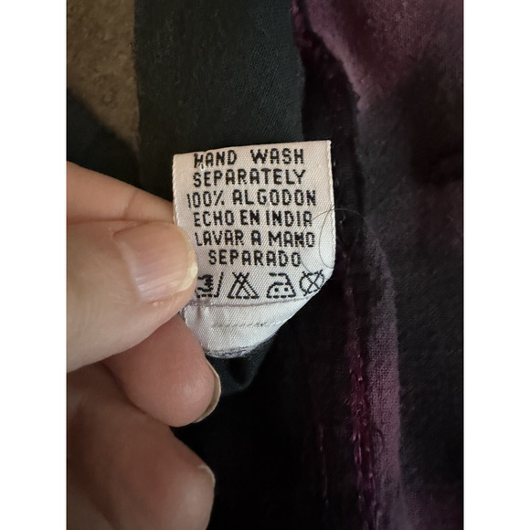 Art To Wear Jacket Sz M Boho Embroidered Hand Dyed Indie Hippie Gypsy Vintage - Picture 6 of 9